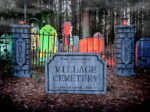 VillageCemeterySign1web