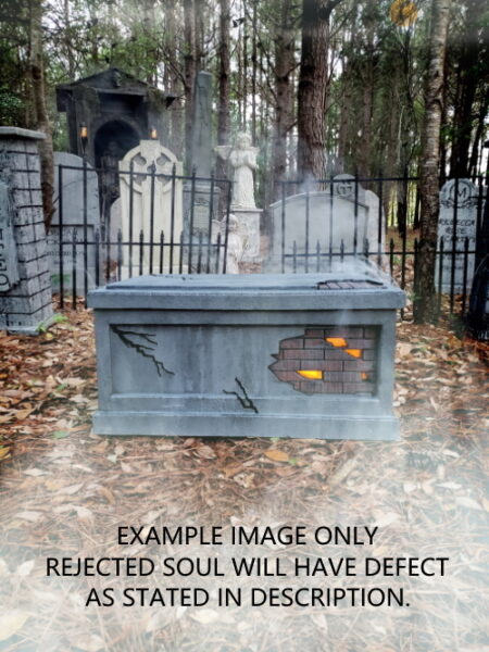 Evil Soul Studios Lighted Smoldering Crypt / Fog Machine Cover and Protector Halloween Prop
