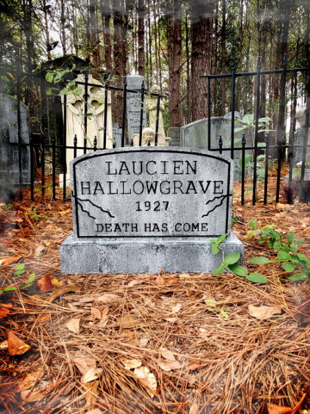 Evil Soul Studios Laucien Hallowgrave Tombstone Halloween Prop Little Haunters Series