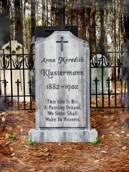 Evil Soul Studios A Passing Dream Anna Tombstone Halloween Prop