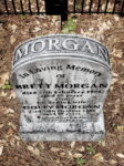 Evil Soul Studios The Morgan's Arched Tombstone Halloween Prop