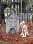 Evil Soul Studios Pet Cemetery Charlie's Dog House Tombstone Halloween Prop