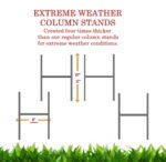 4 Pack Extreme Weather Stands For Columns