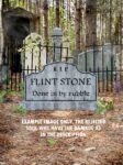 Evil Soul Studios Flint Stone Tombstone Graveyard Halloween Prop